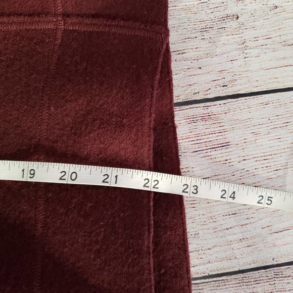 MACPHEE 100% wool maroon red knitwear pullover sweater S - Picture 8 of 8